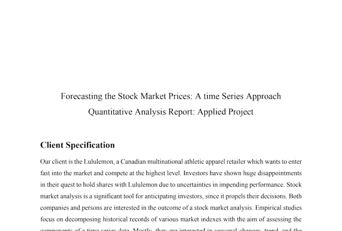 do financial planning, forecasting and financial projections